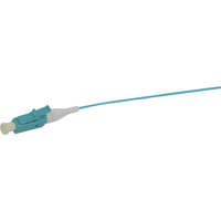 Pigtail fibre Enbeam OM3 50/125 LC/UPC turquoise paquet de 12 - 1 m